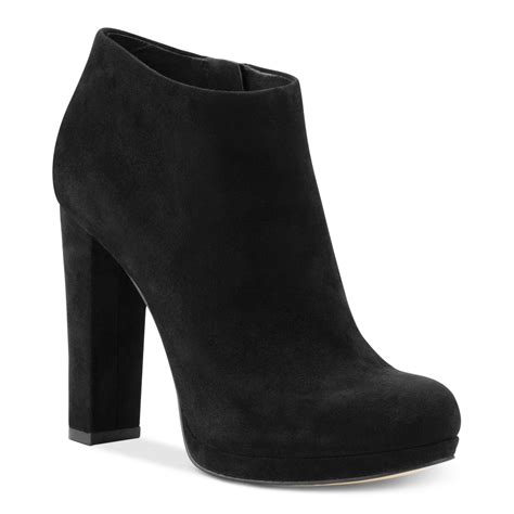 michael kors high heel booties|Michael Kors booties suede.